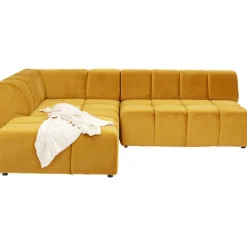 KARE Design Canapé d angle Belami velours ambre gauche><noscript><img width=