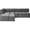 KARE Design Canapé d angle Belami Velvet gris gauche> Meubles