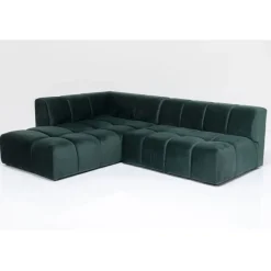 KARE Design Canapé d angle Belami vert foncé gauche 265cm><noscript><img width=