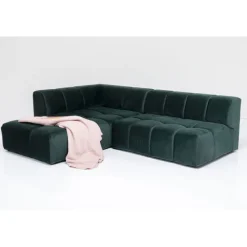 KARE Design Canapé d angle Belami vert foncé gauche 265cm><noscript><img width=