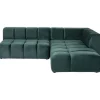 KARE Design Canapé d angle Belami vert foncé droite 265cm> Meubles
