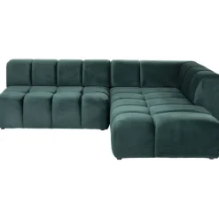KARE Design Canapé d angle Belami vert foncé droite 265cm> Meubles