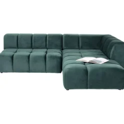 KARE Design Canapé d angle Belami vert foncé droite 265cm><noscript><img width=