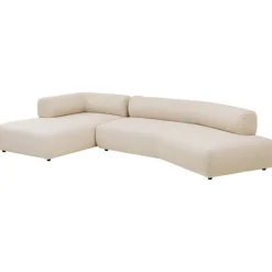 KARE Design Canapé d angle Bow gauche creme> Meubles