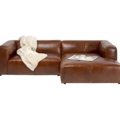 KARE Design Canapé d angle Cubetto cuir marron 270x170cm><noscript><img width=