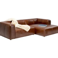 KARE Design Canapé d angle Cubetto cuir marron 270x170cm><noscript><img width=