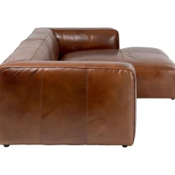 KARE Design Canapé d angle Cubetto cuir marron 270x170cm><noscript><img width=