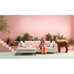 KARE Design Canapé d angle Gianni crème 250x167 Gauche> Meubles
