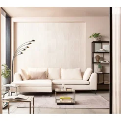 KARE Design Canapé d angle Gianni crème gauche> Meubles