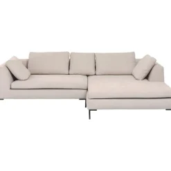 KARE Design Canapé d angle Gianni crème droite> Meubles