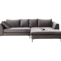KARE Design Canapé d angle Gianni droite gris-noir><noscript><img width=