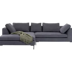 KARE Design Canapé d angle Gianni gris gauche><noscript><img width=
