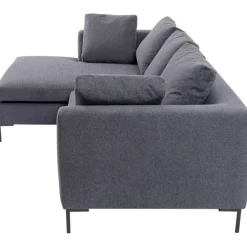 KARE Design Canapé d angle Gianni gris gauche><noscript><img width=