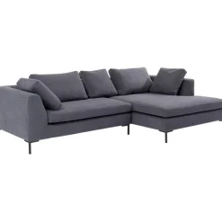 KARE Design Canapé d angle Gianni gris droite> Meubles