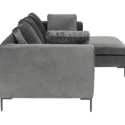 KARE Design Canapé d angle Gianni velours gris droite  270x167><noscript><img width=