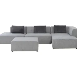 KARE Design Canapé d angle Infinity Atlanta gris droite><noscript><img width=