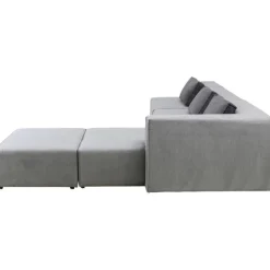 KARE Design Canapé d angle Infinity Atlanta gris droite><noscript><img width=