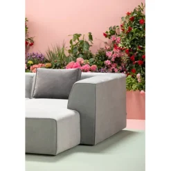 KARE Design Canapé d angle Infinity méridienne droite gris><noscript><img width=