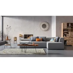 KARE Design Canapé d angle Infinity méridienne droite gris><noscript><img width=
