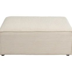 KARE Design Canapé d angle Infinity Ottomane Cord crème gauche><noscript><img width=