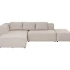 KARE Design Canapé d angle Infinity Ottomane crème gauche> Meubles