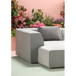 KARE Design Canapé d angle Infinity Ottomane gris gauche><noscript><img width=