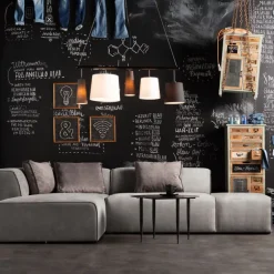 KARE Design Canapé d angle Infinity Ottomane gris gauche><noscript><img width=