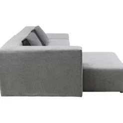 KARE Design Canapé d angle Infinity Ottomane gris gauche><noscript><img width=