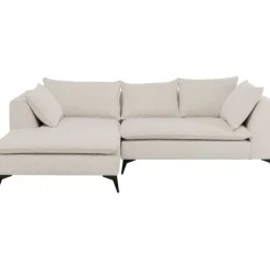 KARE Design Canapé d angle Jimmy crème gauche> Meubles