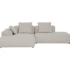 KARE Design Canapé d angle Laguna crème gauche> Meubles