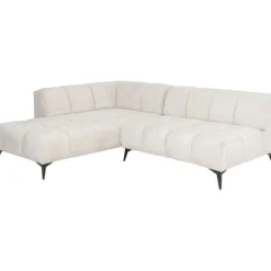 KARE Design Canapé d angle Nia crème gauche 250cm> Meubles