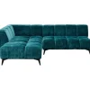 KARE Design Canapé d angle Nia vert foncé gauche 250cm> Meubles