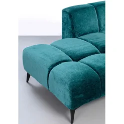 KARE Design Canapé d angle Nia vert foncé gauche 250cm> Meubles