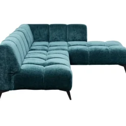KARE Design Canapé d angle Nia vert foncé droite 250cm><noscript><img width=