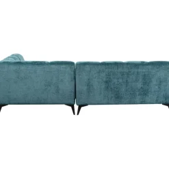 KARE Design Canapé d angle Nia vert foncé droite 250cm><noscript><img width=
