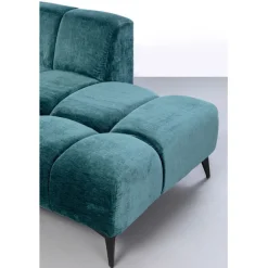 KARE Design Canapé d angle Nia vert foncé droite 250cm><noscript><img width=