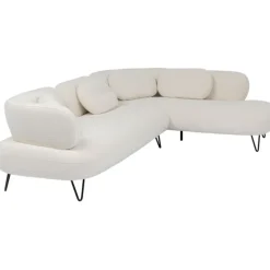 KARE Design Canapé d angle Peppo blanc><noscript><img width=