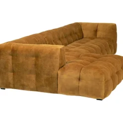 KARE Design Canapé d angle Salamanca brun doré gauche 320cm><noscript><img width=