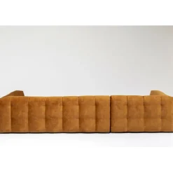 KARE Design Canapé d angle Salamanca brun doré gauche 320cm><noscript><img width=