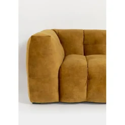 KARE Design Canapé d angle Salamanca brun doré droite  320cm><noscript><img width=