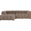 KARE Design Canapé d angle Salamanca marron clair gauche 250cm> Meubles