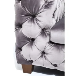 KARE Design Canapé Desire 3-places velours gris><noscript><img width=