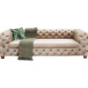 KARE Design Canapé Desire 3-places velours écru> Meubles