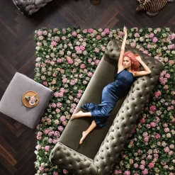KARE Design Canapé Desire 3-places vert khaki><noscript><img width=
