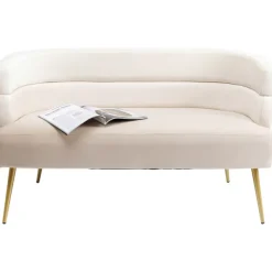 KARE Design Canapé Discovery 2-places crème 125cm> Meubles