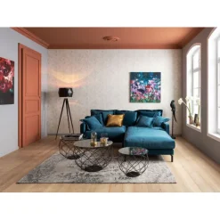 KARE Design Canapé Lullaby 2-places pétrole> Meubles