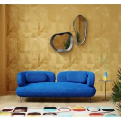 KARE Design Canapé Peppo 2-places bleu 182cm> Meubles