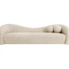 KARE Design Canapé 3-places Livia mélange creme 261cm> Meubles