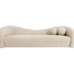 KARE Design Canapé 3-places Livia mélange creme 261cm> Meubles