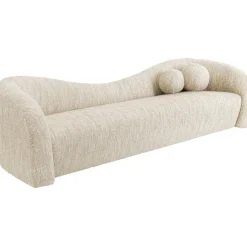 KARE Design Canapé 3-places Livia mélange creme 261cm><noscript><img width=